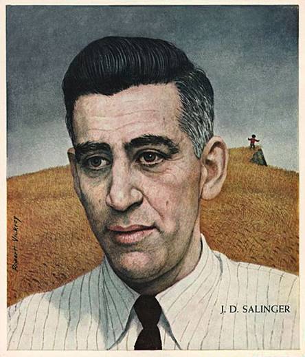 J.D. Salinger by Robert Vickery 1961 for the cover of Time magazine