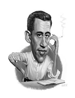 J.D. Salinger by rocksaw 