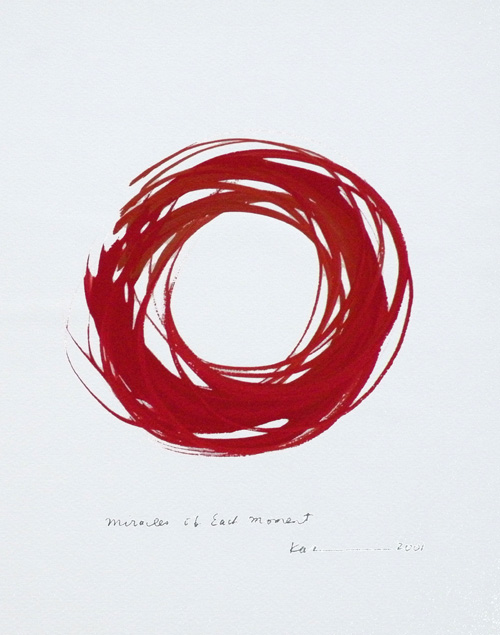 Kazuaki Tanahashi - Miracles of Each Moment - 2001.