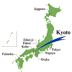 map of japan